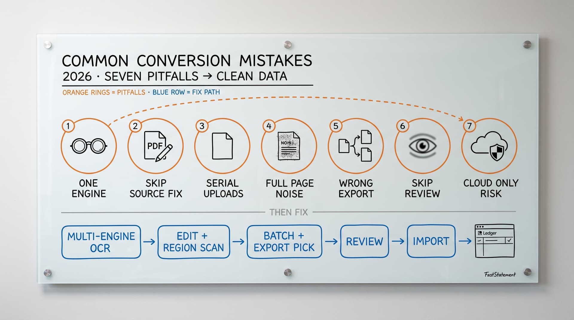 7 Common Bank Statement Conversion Mistakes (And How to Avoid Them in 2026)